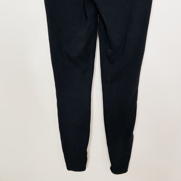 Mile(s) by Madewell XSmall XS Black High Rise Leggings Knit Casual Stretch - Picture 7 of 8